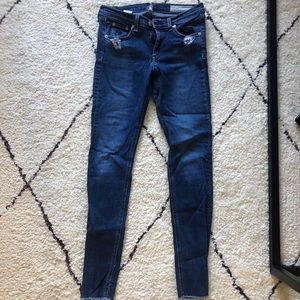 Rag & bone skinny jeans size 28